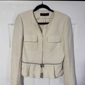 Zara Cream Women's Blazer